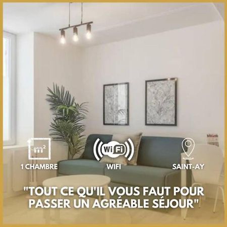 Charme De Loire A St Ay *T2* Apartment Saint-Ay Exterior foto